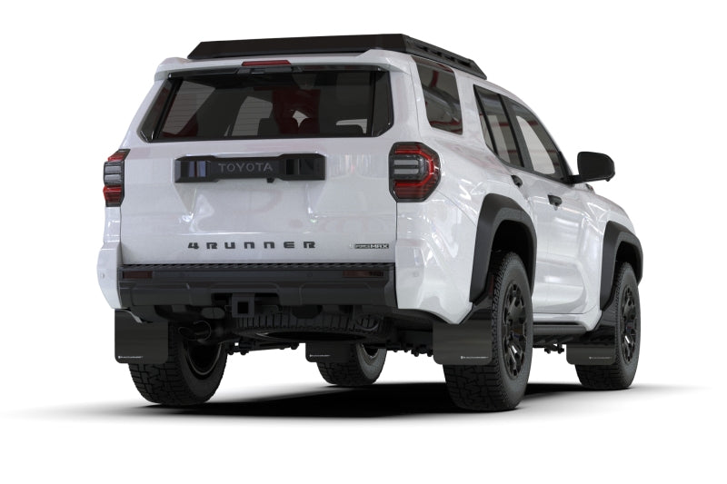 Rally Armor MF148-UR-BLK-RD - RALMF148-UR-BLK-RD - Rally Armor 2025+ Toyota 4Runner Black UR Mud Flap w/ Red Logo - Shipped in Europe - Tuningsupply.com