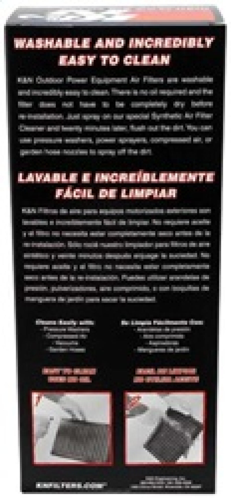 K&N Engineering E-4961 - KNNE-4961 - K&N Replacement Industrial Air Filter for Bobcat / Case Intl. / Caterpillar / Hitachi / John Deere - Shipped in Europe - Tuningsupply.com