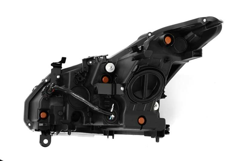 AlphaRex - ARX881985 - AlphaRex 08-13 Infiniti G37 Coupe SD NOVA LED Proj Headlights Plank Gloss Blk w/Activ Light/Seq Sig - Shipped in Europe - Tuningsupply.com