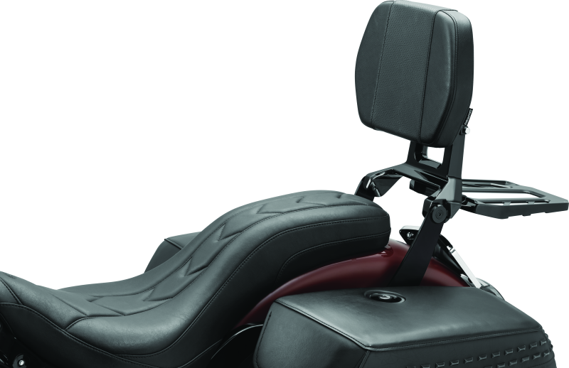 Kuryakyn 5747 - KUR5747 - Kuryakyn Neo Driver & Passenger Backrest Black - Shipped in Europe - Tuningsupply.com