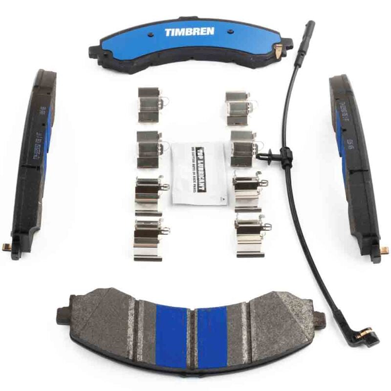 Timbren TIM-D2250SD - TIMTIM-D2250SD - Timbren 20-26 Chevy Silverado 2500/3500 HD BES Severe Duty Semi-Metallic Brake Pads - Front & Rear - Shipped in Europe - Tuningsupply.com