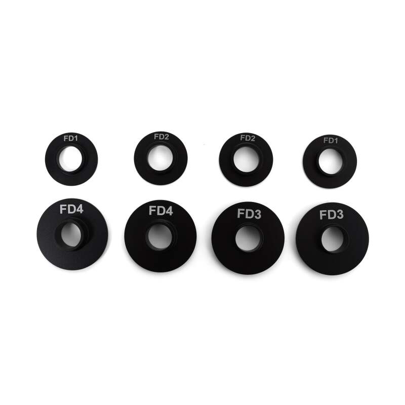 BLOX Racing BXSS-20603 - BLOBXSS-20603 - BLOX Racing 02-05 Honda Civic EP3 / 06-11 Civic FD/FG / 02-06 Acura RSX DC5 Subframe Hard Collar Kit - Shipped in Europe - Tuningsupply.com