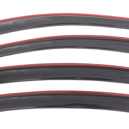 AVS 194611 - AVS194611 - AVS 11-15 Chevy Cruze Ventvisor In-Channel Front & Rear Window Deflectors 4pc - Smoke - Shipped in Europe - Tuningsupply.com