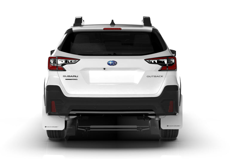 Rally Armor MF66-UR-RD/WH - RALMF66-UR-RD/WH - Rally Armor 20-25 Subaru Outback Red UR Mud Flap w/White Logo - Shipped in Europe - Tuningsupply.com