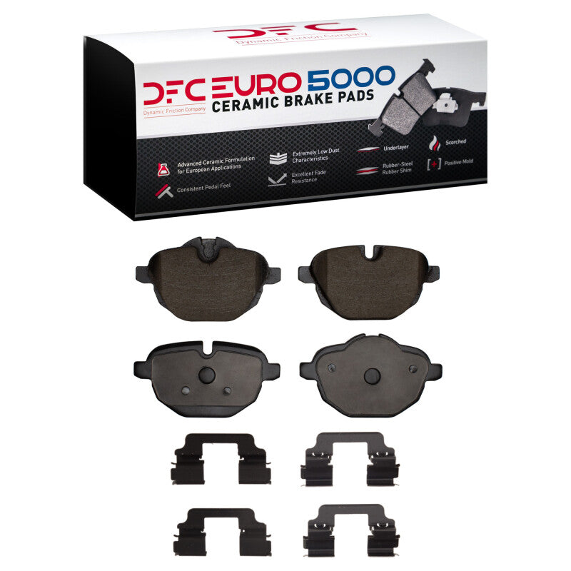DFC 1600-1473-01 - DFC1600-1473-01 - DFC 11-25 BMW 528i Rear Euro 5000 Ceramic Brake Pads and Hardware Kit - Shipped in Europe - Tuningsupply.com