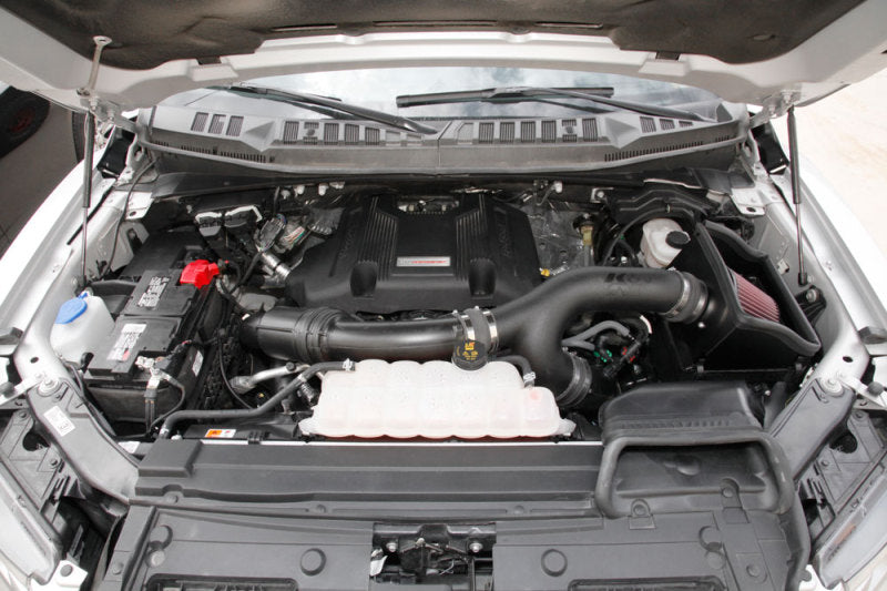 K&N Engineering 63-2599 - KNN63-2599 - K&N 2017-2018 Ford F-150 Ecoboost 3.5L F/I AirCharger Performance Intake - Shipped in Europe - Tuningsupply.com