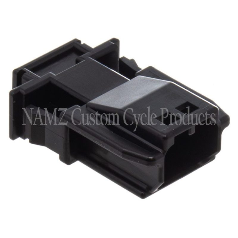 NAMZ NJ-2P51 - NAMNJ-2P51 - NAMZ JAE MX-1900 2-Position Male Black Pin Housing (HD 72905-11) - Shipped in Europe - Tuningsupply.com