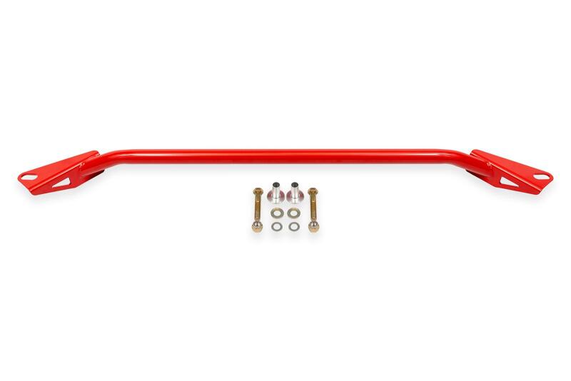 BMR Suspension CB771R - BMRCB771R - BMR 24-25 Ford Mustang S650 Chassis Brace Front Subframe 2-point - Red - Shipped in Europe - Tuningsupply.com