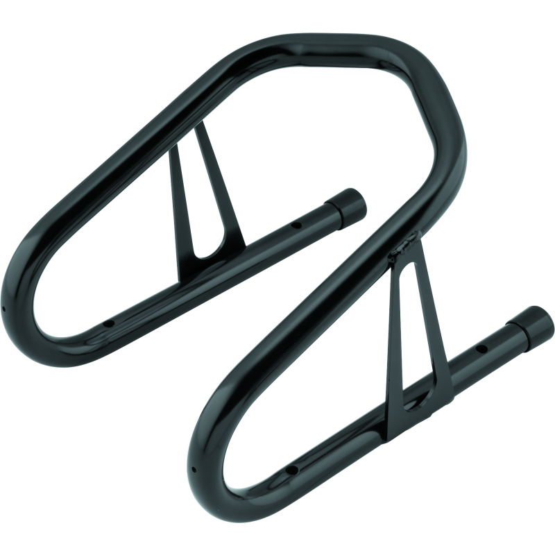 BikeMaster 152274 - BKM152274 - BikeMaster 6-1/2in Wheel Chock - Black - Shipped in Europe - Tuningsupply.com
