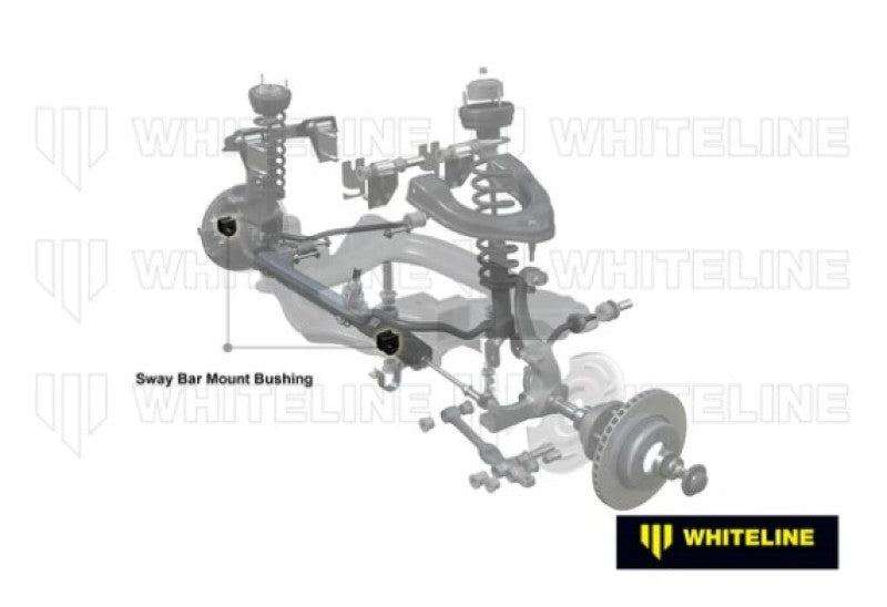 Whiteline KSK045-24 - WHLKSK045-24 - Whiteline 94-99 Skyline R33 GTS RWD /89-93 Skyline R32 GTS RWD 24mm Front Sway Bar Mount Bushing Kit - Shipped in Europe - Tuningsupply.com
