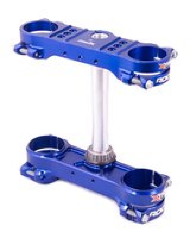 XTrig 501350501101 - XTR501350501101 - XTrig 14-19 Husqvarna FC 250/450/ TC 125/250 ROCS Tech Triple Clamp 22 mm. Offset M12 - Blue - Shipped in Europe - Tuningsupply.com