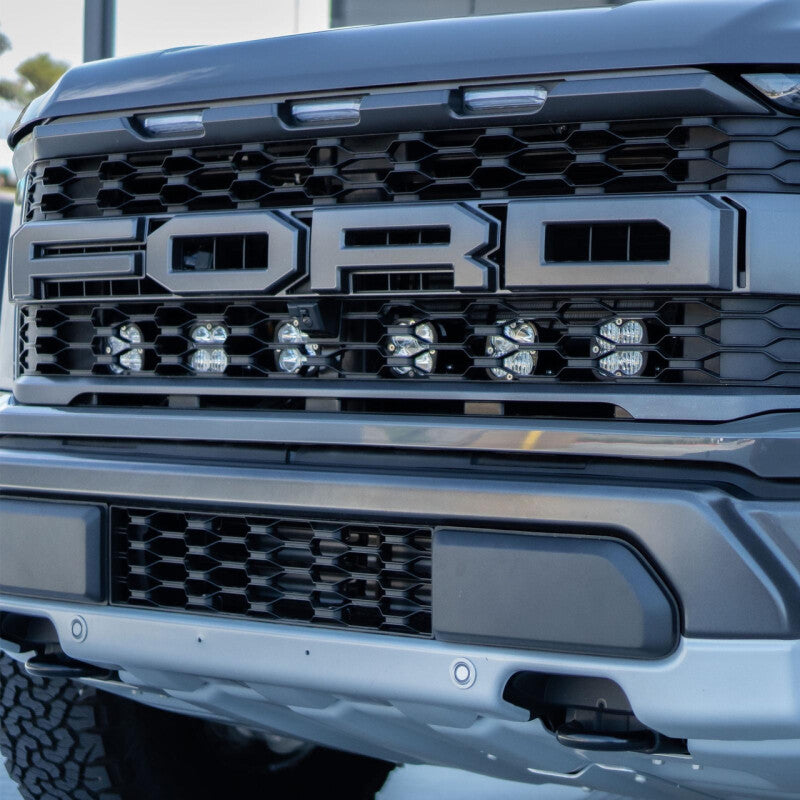 Baja Designs - BAJ448062 - Baja Designs 2021+ Ford Raptor Squadron Pro Behind Grille Kit - Shipped in Europe - Tuningsupply.com