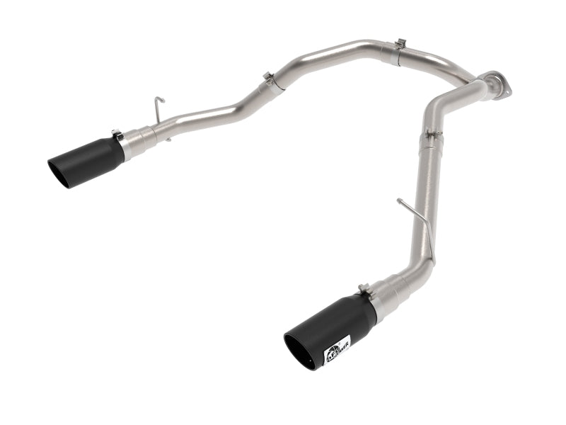 aFe 49-42080-B - AFE49-42080-B - aFe Large Bore-HD 3 IN 409 Stainless Steel DPF-Back Exhaust System w/Black Tip RAM 1500 20-21 V6-3.0 - Shipped in Europe - Tuningsupply.com