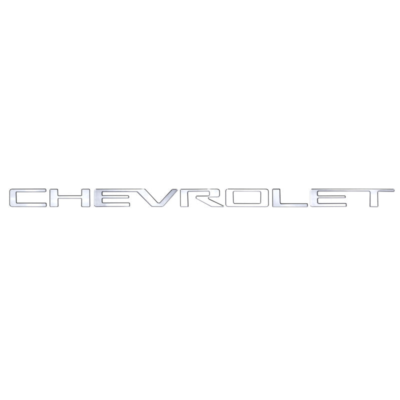Putco 55551GM - PUT55551GM - Putco 2020 Chevy Silv 2500/3500 - SS Tailgate Letters CHEVROLET - Stamped Version Chevrolet Letters - Shipped in Europe - Tuningsupply.com