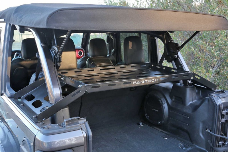 Fabtech FTS24211 - FABFTS24211 - Fabtech 18-21 Jeep JL 4WD 4-Door Interior Cargo Rack - Shipped in Europe - Tuningsupply.com