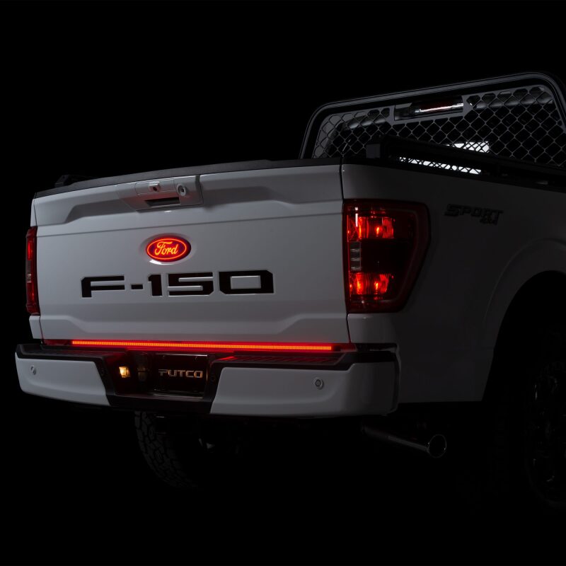 Putco 760060-26 - PUT760060-26 - Putco 23-24 Ford SuperDuty F-250/F-350/F-450 60In Freedom Tailgate Bars w/ LED Taillamps Blade - Shipped in Europe - Tuningsupply.com
