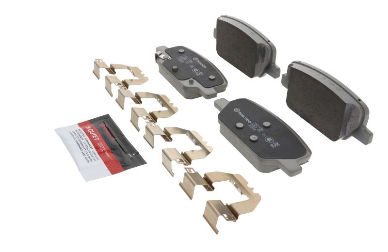 Brembo OE P30118N - BREP30118N - Brembo OE 20-24 Hyundai Palisade/19-20 Santa Fe/20-24 Kia Telluride PRIME Ceramic Brake Pad - Rear - Shipped in Europe - Tuningsupply.com
