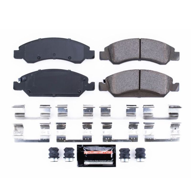 PowerStop Z23-1363 - PSBZ23-1363 - Power Stop 08-19 Cadillac Escalade Front Z23 Evolution Sport Brake Pads w/Hardware - Shipped in Europe - Tuningsupply.com