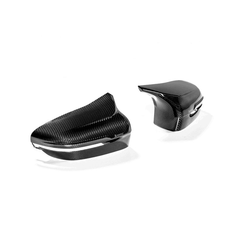 Akrapovic WM-BM/CA/3/G - AKRWM-BM/CA/3/G - Akrapovic 2018+ BMW M5 (F90) / 2020 BMW M8 (F91/F92) Carbon Fiber Mirror Cap Set - High Gloss - Shipped in Europe - Tuningsupply.com