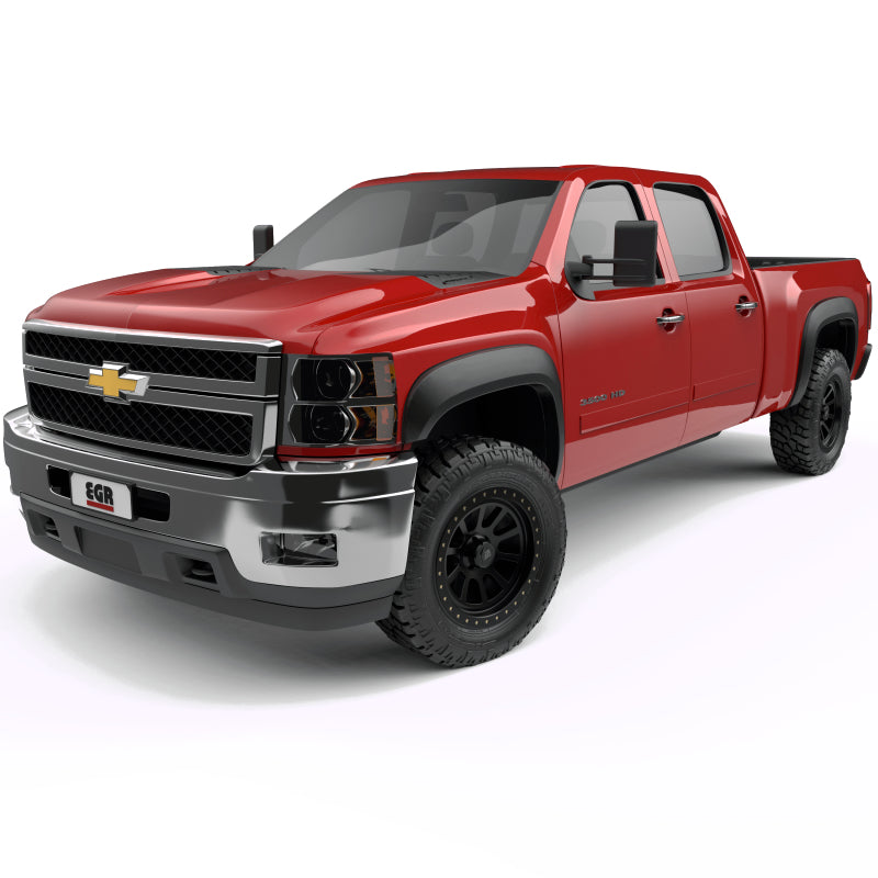 EGR - EGR751504 - EGR 07-13 Chev Silverado 6-8ft Bed Rugged Look Fender Flares - Set (751504) - Shipped in Europe - Tuningsupply.com