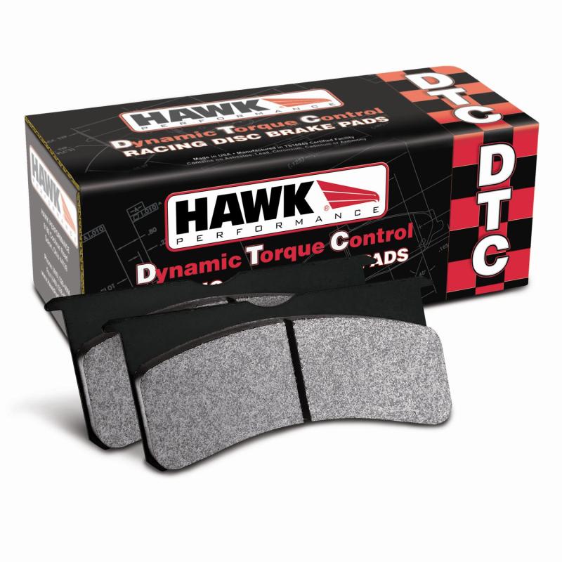 Hawk Performance KHB802G.661 - HAWKHB802G.661 - Hawk 15-17 Ford Mustang GT DTC-60 Race Front Brake Pads - Shipped in Europe - Tuningsupply.com