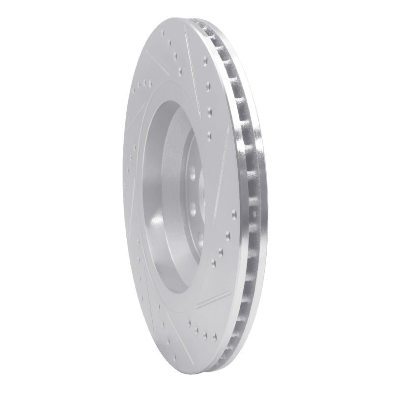 R1 Concepts 631-74030L - RNC631-74030L - R1 06-25 Audi A3 Quattro Rear Left Drilled & Slotted Silver Brake Rotor - Shipped in Europe - Tuningsupply.com