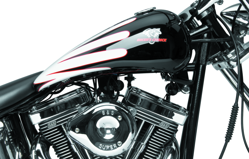 Bikers Choice 489750 - BKC489750 - Bikers Choice 84-99 Softail 1 Piece stretched 4.2 Gallon Fuel Tank Custom - Shipped in Europe - Tuningsupply.com