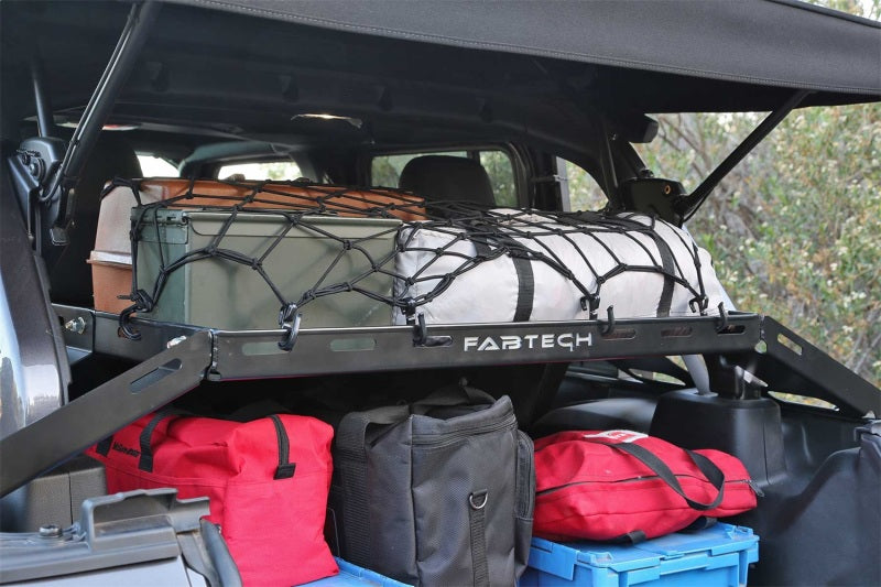 Fabtech FTS24211 - FABFTS24211 - Fabtech 18-21 Jeep JL 4WD 4-Door Interior Cargo Rack - Shipped in Europe - Tuningsupply.com