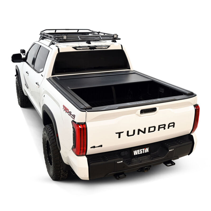 Westin 19-60285 - WES19-60285 - Westin Manual Retractable Tonneau Cover 22-26 Toyota Tundra 5.5ft Bed Black - Shipped in Europe - Tuningsupply.com