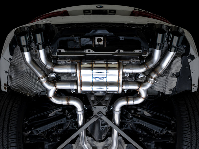 AWE Tuning 3025-43301 - AWE3025-43301 - AWE Tuning 20-25 BMW X3 M/M Comp (F97) AWD SwitchPath Axle-Back Exhaust - Diamond Black Tips - Shipped in Europe - Tuningsupply.com