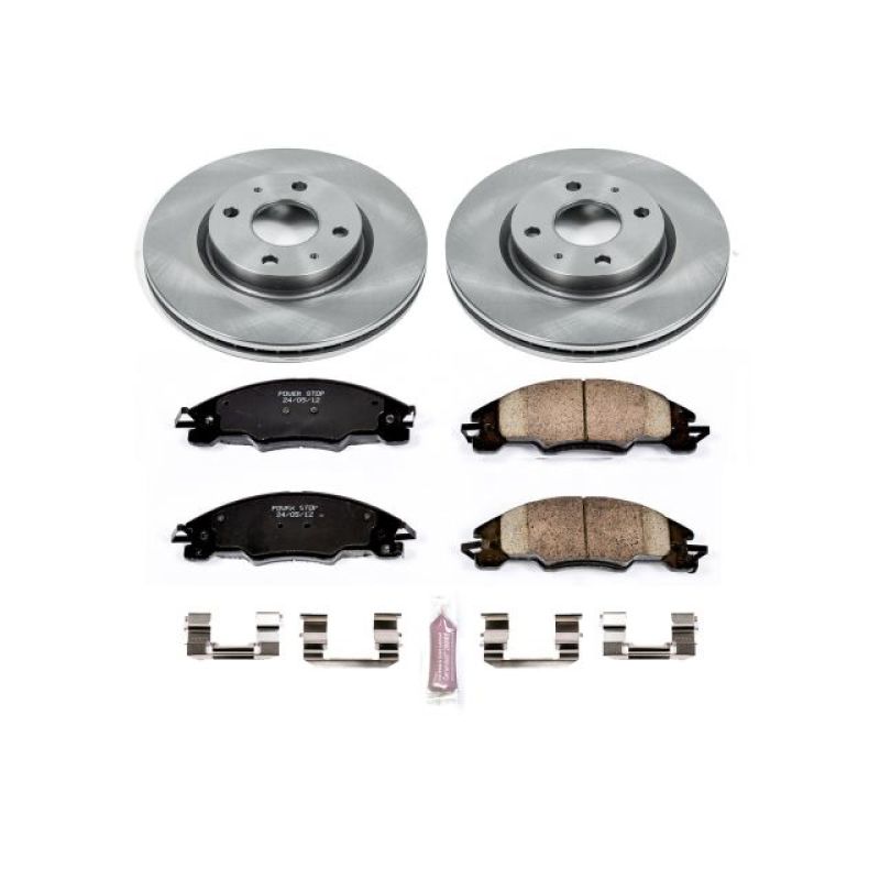 PowerStop KOE4726 - PSBKOE4726 - Power Stop 08-11 Ford Focus Front Autospecialty Brake Kit - Shipped in Europe - Tuningsupply.com