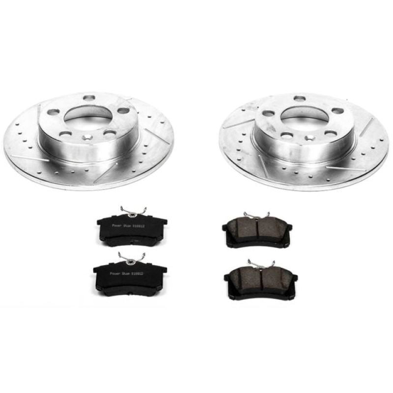 PowerStop K847 - PSBK847 - Power Stop 98-10 Volkswagen Beetle Rear Z23 Evolution Sport Brake Kit - Shipped in Europe - Tuningsupply.com