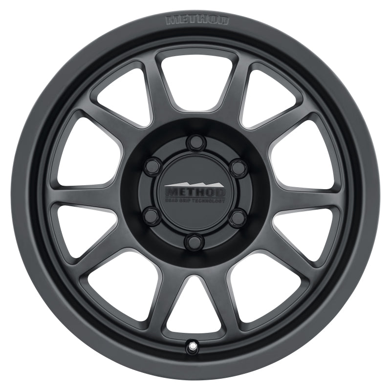Method Wheels - MRWMR70277563550 - Method MR702 17x7.5 +50mm Offset 6x130 84.1mm CB Matte Black Wheel - Shipped in Europe - Tuningsupply.com