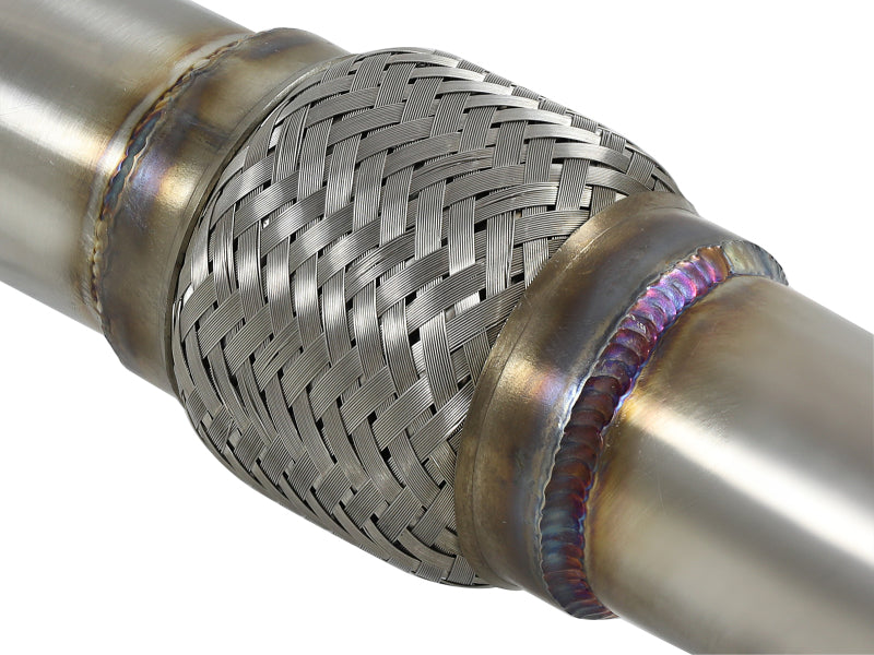 aFe 49-36131 - AFE49-36131 - aFe Takeda 2.5in to 3in 304 SS Y-Pipe Exhaust System 16-18 Infiniti Q50/Q60 V6-3.0L (tt) - Shipped in Europe - Tuningsupply.com