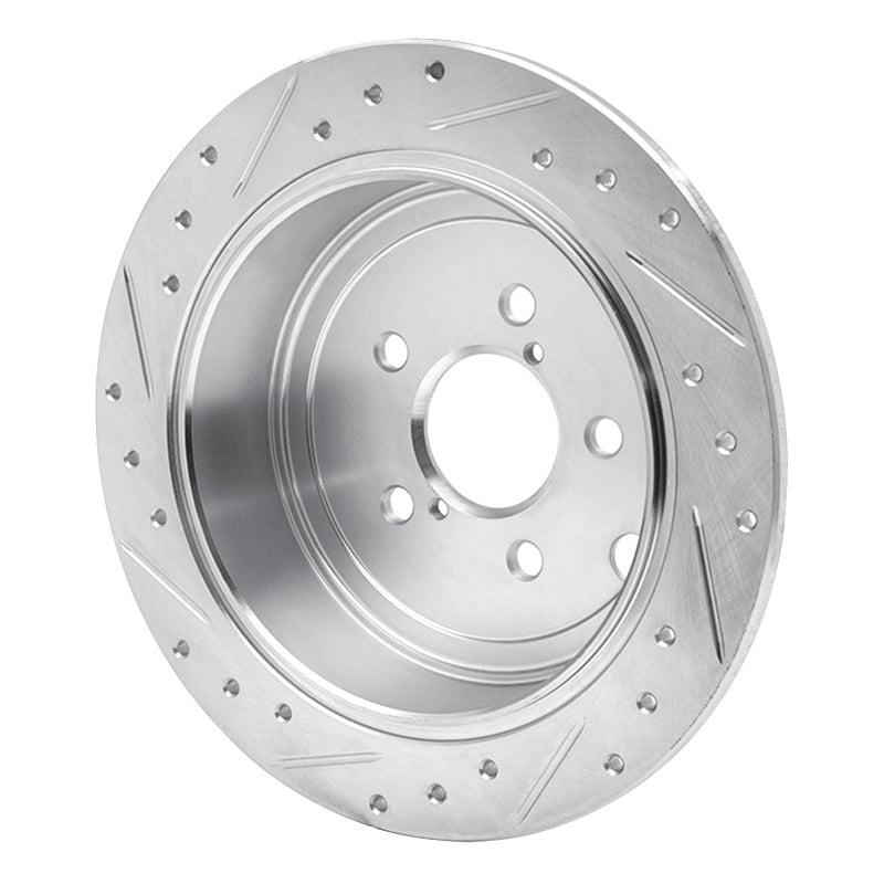 R1 Concepts 631-13021R - RNC631-13021R - R1 08-15 Subaru WRX Rear Right Drilled & Slotted Silver Brake Rotor - Shipped in Europe - Tuningsupply.com