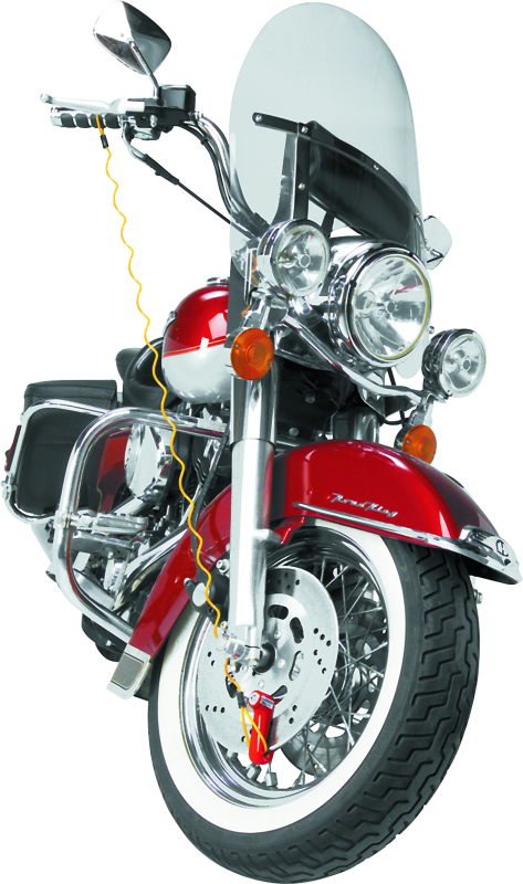 BikeMaster 132202 - BKM132202 - Bully Lock Reminder Disc Cable 4 ft. - Yellow - Shipped in Europe - Tuningsupply.com