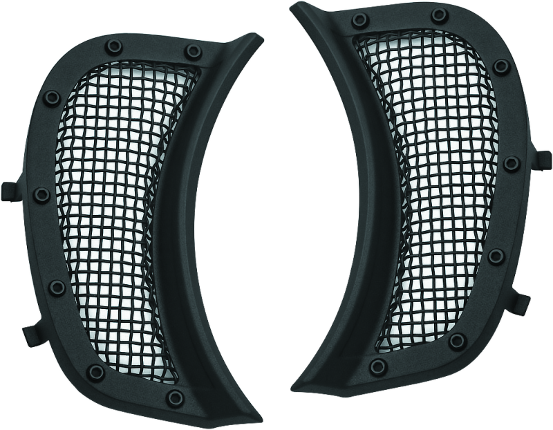 Kuryakyn 6519 - KUR6519 - Kuryakyn Mesh Headlight Vent Accents Black - Shipped in Europe - Tuningsupply.com