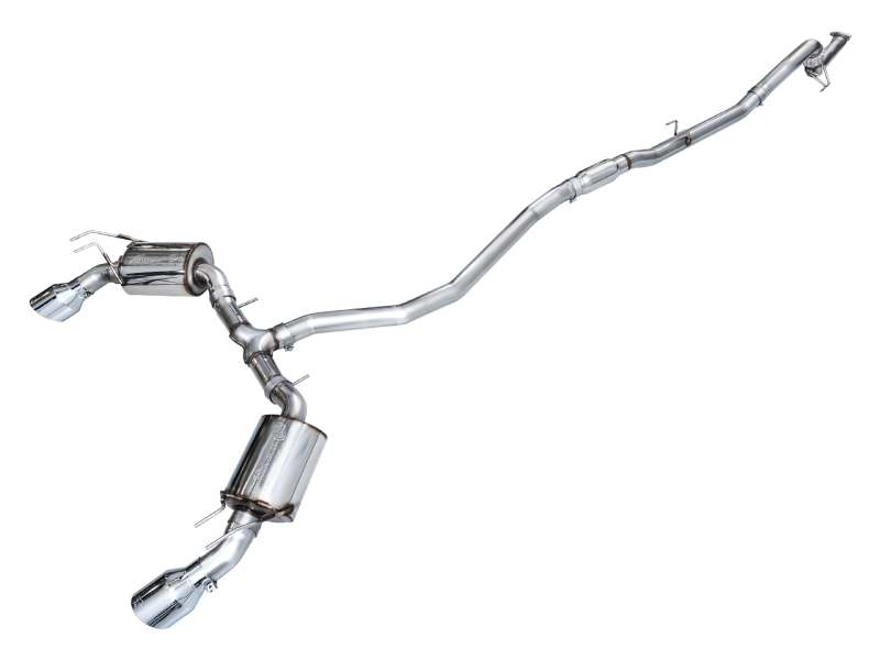 AWE Tuning 3015-32331 - AWE3015-32331 - AWE Tuning 22+ Honda Civic Si/Acura Integra Touring Edition Catback Exhaust - Dual Chrome Silver Tip - Shipped in Europe - Tuningsupply.com