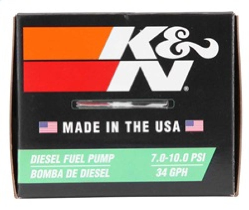 K&N Engineering 81-0403 - KNN81-0403 - K&N Performance Electric Fuel Pump 9-11.5 PSI Diesel - Shipped in Europe - Tuningsupply.com