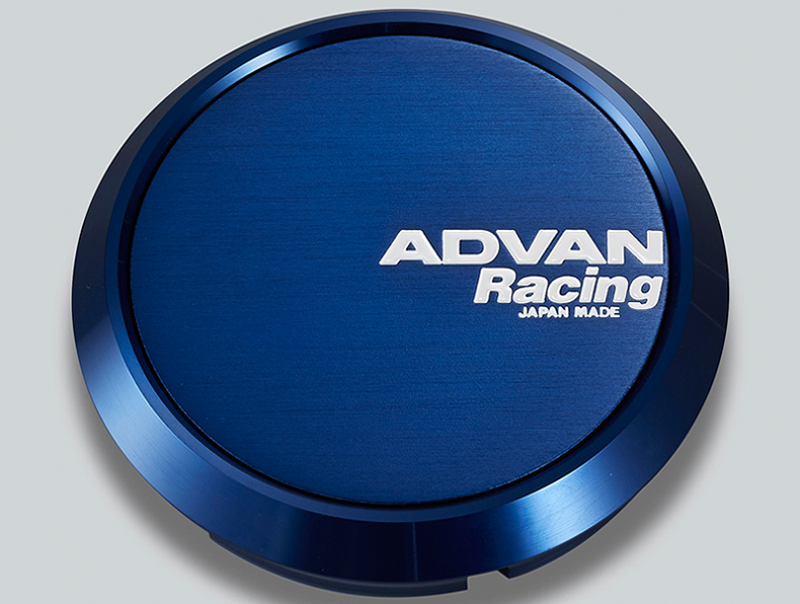 Advan V2081 - AVNV2081 - Advan 73mm Flat Centercap - Blue Anodized - Shipped in Europe - Tuningsupply.com