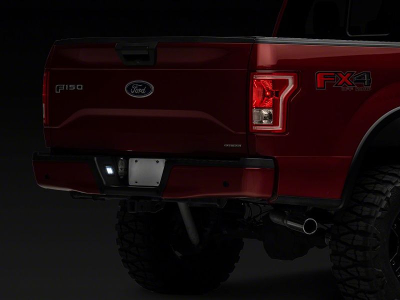 Raxiom T549999 - RAXT549999 - Raxiom 07-14 Ford F-150 Axial Series LED License Plate Lamps- Smoked - Shipped in Europe - Tuningsupply.com