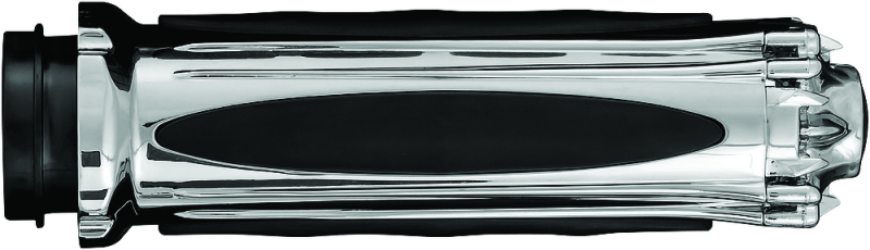 Kuryakyn 6296 - KUR6296 - Kuryakyn Premium Zombie Grips Without Throttle Boss Dual Cable Chrome - Shipped in Europe - Tuningsupply.com