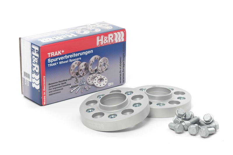 H&R 46958410SW - HRS46958410SW - H&R Trak+ 23mm DR Spacer Bolt Pattern 5/130 CB 84mm Bolt Thread 14x1.5 - Black - Shipped in Europe - Tuningsupply.com
