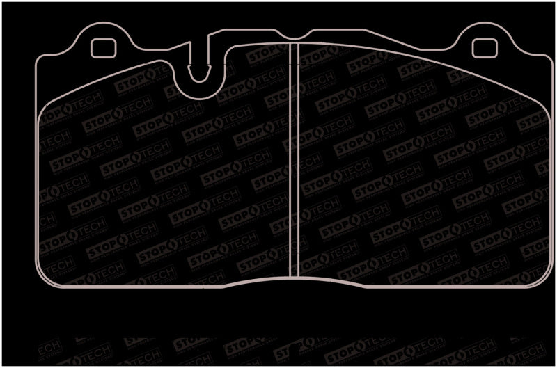 Stoptech 309.13950 - STO309.13950 - StopTech 2015 Chevrolet Corvette Z06 Sport Performance Front Brake Pads - Shipped in Europe - Tuningsupply.com