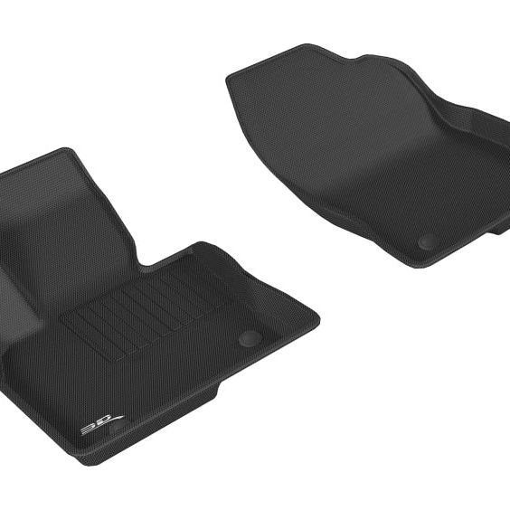 3D MAXpider L1MZ05711509 - ACEL1MZ05711509 - 3D MAXpider 2016-2019 Mazda CX-9 Kagu 1st Row Floormat - Black - Shipped in Europe - Tuningsupply.com