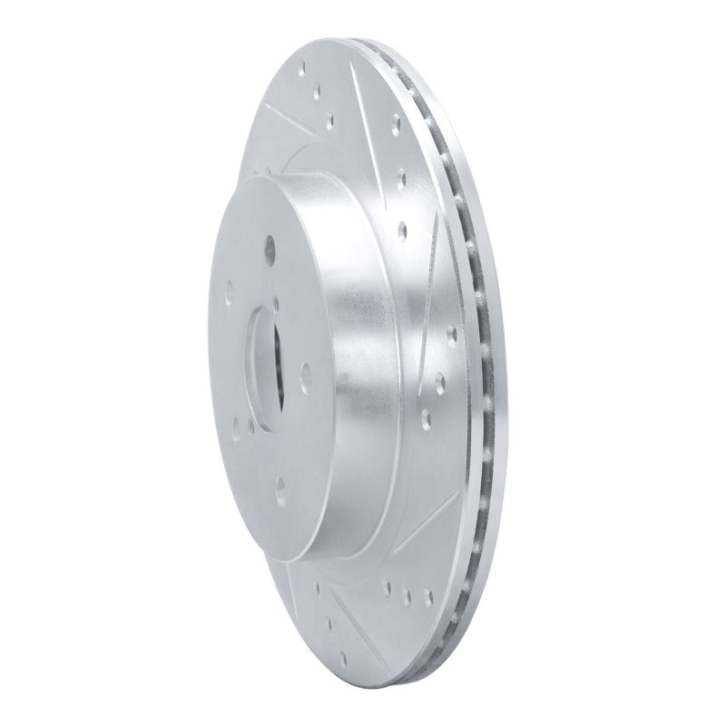R1 Concepts 631-13028R - RNC631-13028R - R1 2015-2025 Subaru WRX Rear Right Drilled & Slotted Silver Brake Rotor - Shipped in Europe - Tuningsupply.com