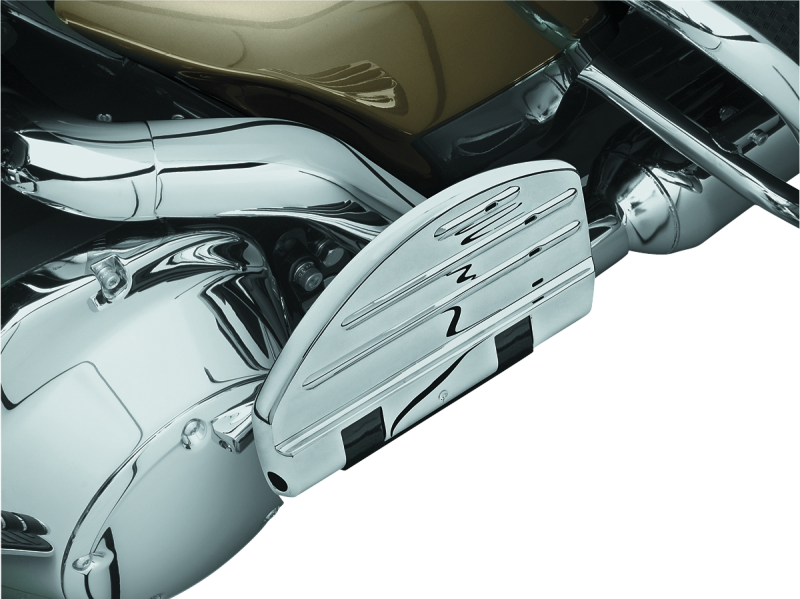 Kuryakyn 7906 - KUR7906 - Kuryakyn ISO Passenger Floorboards Chrome - Shipped in Europe - Tuningsupply.com