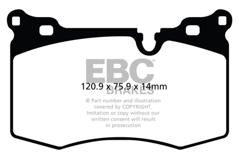 EBC DP51854NDX - EBCDP51854NDX - EBC Brakes Bluestuff Street and Track Day Brake Pads - Shipped in Europe - Tuningsupply.com