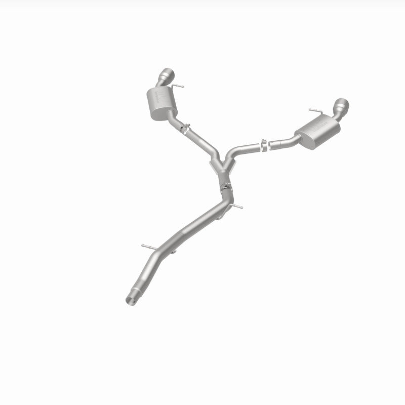 Magnaflow 19390 - MAG19390 - MagnaFlow 18-19 Audi A5 Dual Exit Polished Stainless CatBack Exhaust - 3in Main Piping Diameter - Shipped in Europe - Tuningsupply.com