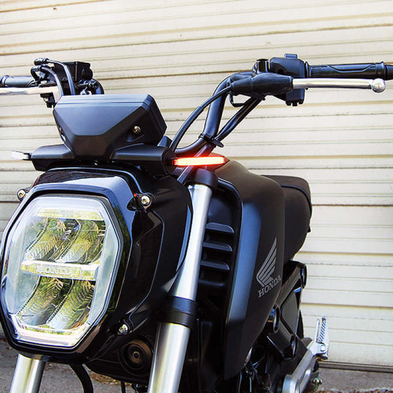 New Rage Cycles GROM-FB-21 - NEWGROM-FB-21 - New Rage Cycles 21+ Honda Grom Front Turn Signals - Shipped in Europe - Tuningsupply.com